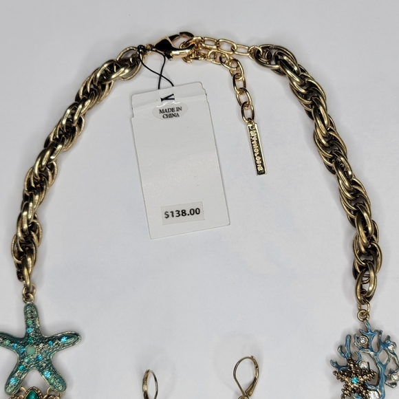Mythologie Jewelry Mythologie Embellished Ocean Themed Jewelry Set